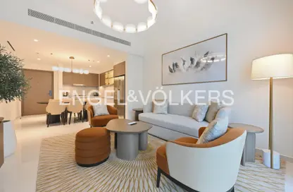 Apartment - 2 Bedrooms - 3 Bathrooms for rent in Grand Bleu Tower 2 - EMAAR Beachfront - Dubai Harbour - Dubai
