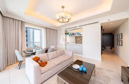 شقة - 2 غرف نوم - 3 حمامات للايجار في فندق ادريس فاونتن فيوز - العنوان رزيدنس فاونتن فيوز - وسط مدينة دبي - دبي