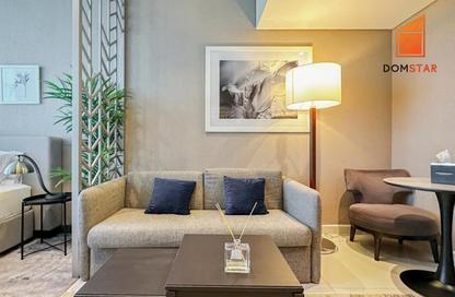 Apartment - Studio - 1 Bathroom for sale in Damac Maison Prive A - Damac Maison Prive - Business Bay - Dubai