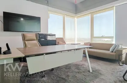 مكتب - استوديو للايجار في برج تشرشل للأعمال - أبراج تشرشل - الخليج التجاري - دبي