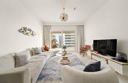 Apartment - 2 Bedrooms - 2 Bathrooms for rent in Grand Bleu Tower 1 - EMAAR Beachfront - Dubai Harbour - Dubai