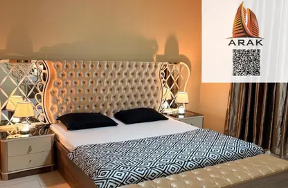 Apartment - 1 Bedroom - 2 Bathrooms for rent in Corniche Tower - Ajman Corniche Road - Ajman