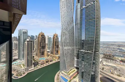 شقة - غرفة نوم - 2 حمامات للايجار في بوابة المارينا 2 - مارينا جيت - دبي مارينا - دبي