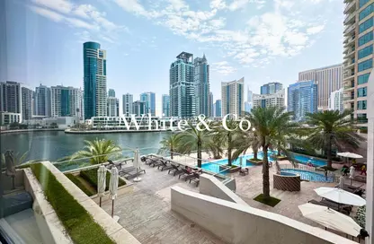 Apartment - 1 Bedroom - 2 Bathrooms for rent in Bonaire Tower - Park Island - Dubai Marina - Dubai