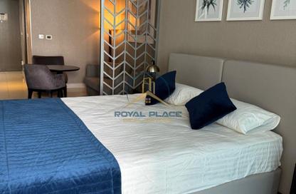 Apartment - Studio - 1 Bathroom for rent in Damac Maison Prive A - Damac Maison Prive - Business Bay - Dubai