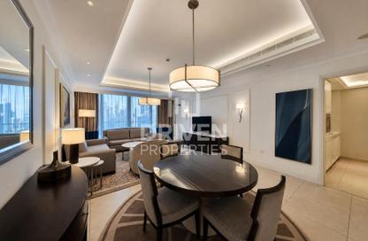 Apartment - 1 - 1 for rent in Kempinski Blvd (The address Blvd) - Downtown Dubai - Dubai