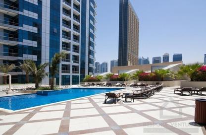 Apartment - Studio - 1 Bathroom for rent in Bay Central Tower West - Bay Central - Dubai Marina - Dubai