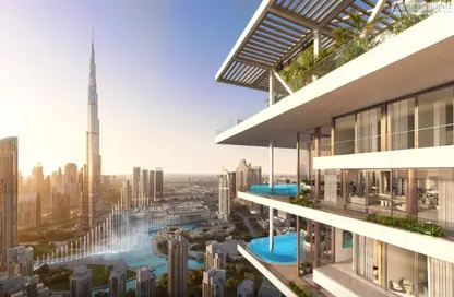 Apartment - 3 Bedrooms - 4 Bathrooms for sale in Fairmont Residences Solara Tower - Downtown Dubai - Dubai