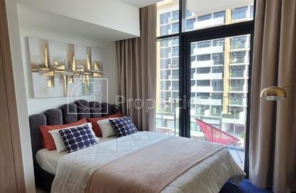 Apartment - Studio - 1 Bathroom for rent in Azizi Riviera 13 - Azizi Riviera - Meydan One - Meydan - Dubai