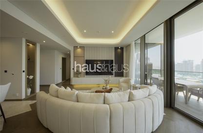 Apartment - 3 Bedrooms - 4 Bathrooms for rent in Jumeirah Living Business Bay - Peninsula - Business Bay - Dubai