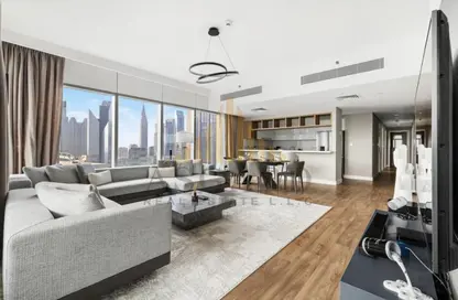 Apartment - 2 Bedrooms - 3 Bathrooms for rent in Downtown Views II Tower 1 - Downtown Views II - Zabeel 2 - Zabeel - Dubai