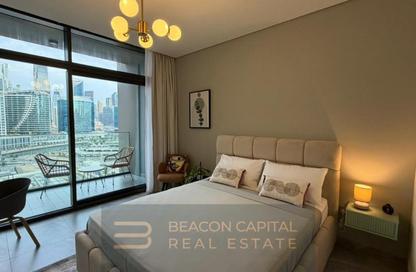 Apartment - Studio - 1 Bathroom for rent in Peninsula One - Peninsula - Business Bay - Dubai
