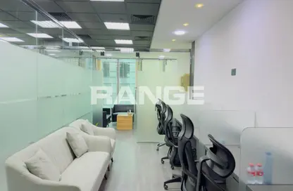 Office Space - Studio - 1 Bathroom for rent in The Prism - Business Bay - Dubai