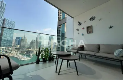 شقة - غرفة نوم - 1 حمام للايجار في ليف مارينا - دبي مارينا - دبي