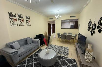 Apartment - 1 Bedroom - 2 Bathrooms for rent in Jasmine Towers - Garden City - Ajman