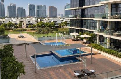 Apartment - 1 - 2 for rent in Golf Terrace A - Golf Terrace - Golf Town - Damac Hills - Dubai