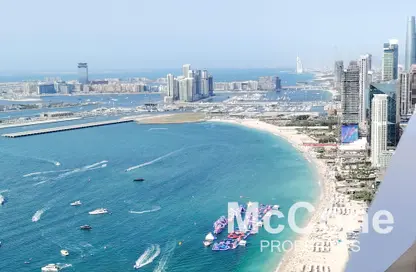 Apartment - 3 Bedrooms - 4 Bathrooms for rent in Jumeirah Gate Tower 2 - The Address Jumeirah Resort and Spa - Jumeirah Beach Residence - Dubai