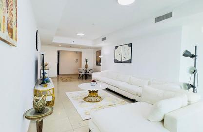 Apartment - 1 Bedroom - 2 Bathrooms for rent in Beach Tower 2 - Al Khan Lagoon - Al Khan - Sharjah