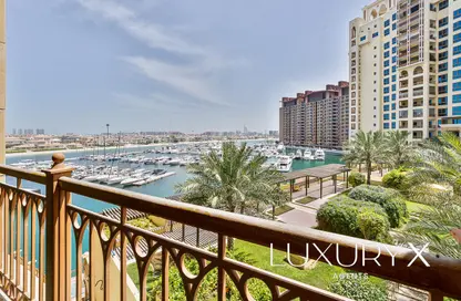 شقة - 2 غرف نوم - 3 حمامات للايجار في مساكن المارينا 5 - مساكن المارينا - نخلة جميرا - دبي