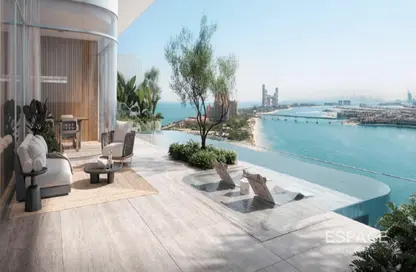 Apartment - 4 Bedrooms - 5 Bathrooms for sale in Shoreline Apartments - Palm Jumeirah - Dubai