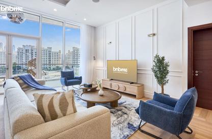 Apartment - 2 Bedrooms - 2 Bathrooms for rent in Tanzanite - Tiara Residences - Palm Jumeirah - Dubai