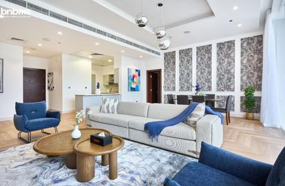 Apartment - 2 Bedrooms - 2 Bathrooms for rent in Tanzanite - Tiara Residences - Palm Jumeirah - Dubai