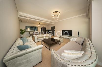 Apartment - 2 Bedrooms - 3 Bathrooms for rent in Al Haseer - Shoreline Apartments - Palm Jumeirah - Dubai