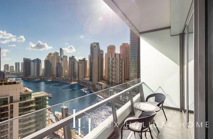 Apartment - 2 Bedrooms - 2 Bathrooms for rent in Silverene Tower A - Silverene - Dubai Marina - Dubai