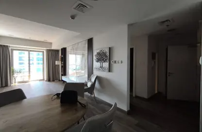 شقة - غرفة نوم - 2 حمامات للايجار في برج الأميرة - دبي مارينا - دبي