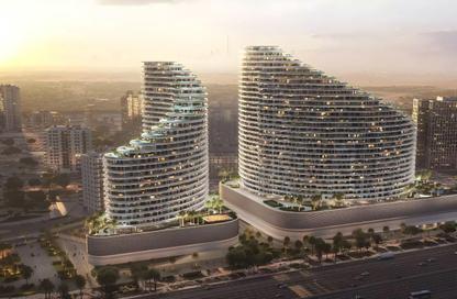 Apartment - 1 Bedroom - 2 Bathrooms for sale in Binghatti Skyflame 1 - Binghatti Skyflame - Majan - Dubai