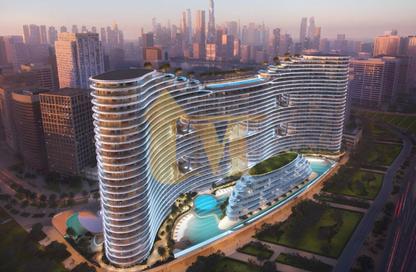 Apartment - 1 Bedroom - 2 Bathrooms for sale in Binghatti Aquarise - Business Bay - Dubai
