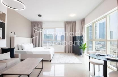 Apartment - Studio - 1 Bathroom for rent in Al Maha Tower - Marina Square - Al Reem Island - Abu Dhabi