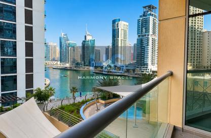 Apartment - 2 Bedrooms - 3 Bathrooms for rent in JAM Marina Residence - Dubai Marina - Dubai Apartment - 2 Bedrooms - 3 Bathrooms for rent in JAM Marina Residence - Dubai Marina - Dubai
