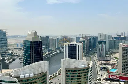 شقة - غرفة نوم - 2 حمامات للايجار في برج أبر كريست - وسط مدينة دبي - دبي