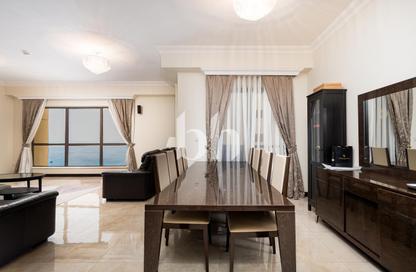 Apartment - 3 Bedrooms - 4 Bathrooms for rent in Rimal 3 - Rimal - Jumeirah Beach Residence - Dubai