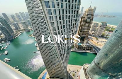 Apartment - 2 Bedrooms - 3 Bathrooms for rent in Damac Heights - Dubai Marina - Dubai