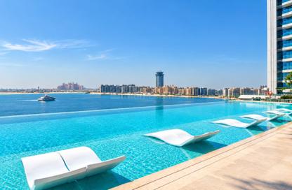 شقة - 2 - 2 للبيع في برج Beach Isle 2 - بيتش آيل - إعمار بيتشفرونت - دبي هاربور - دبي