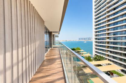 Apartment - 2 - 2 for sale in Beach Isle Tower 2 - Beach Isle - Emaar Beachfront - Dubai Harbour - Dubai