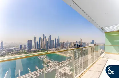 Apartment - 3 Bedrooms - 4 Bathrooms for rent in Grand Bleu Tower 1 - EMAAR Beachfront - Dubai Harbour - Dubai