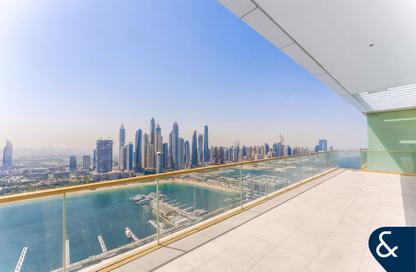 Apartment - 3 Bedrooms - 4 Bathrooms for rent in Grand Bleu Tower 1 - EMAAR Beachfront - Dubai Harbour - Dubai
