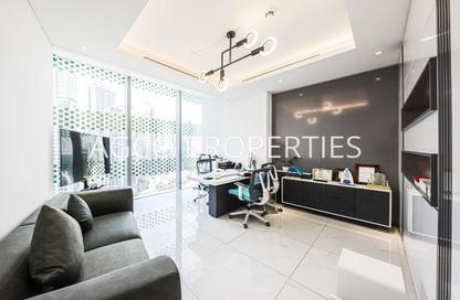 Office Space - Studio - 4 Bathrooms for rent in The Opus - Business Bay - Dubai