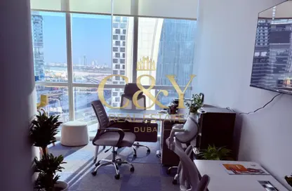 Office Space - Studio - 1 Bathroom for rent in B2B Tower - Business Bay - Dubai