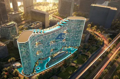 Apartment - 2 Bedrooms - 1 Bathroom for sale in Binghatti Aquarise - Business Bay - Dubai Apartment - 2 Bedrooms - 1 Bathroom for sale in Binghatti Aquarise - Business Bay - Dubai