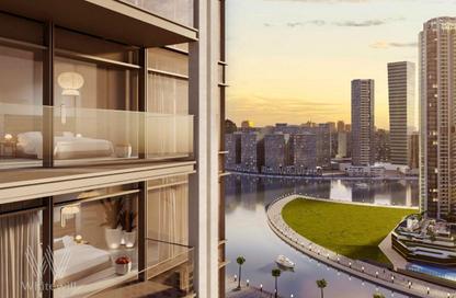 Apartment - 2 - 2 for sale in The Edge Tower A - The Edge - Business Bay - Dubai