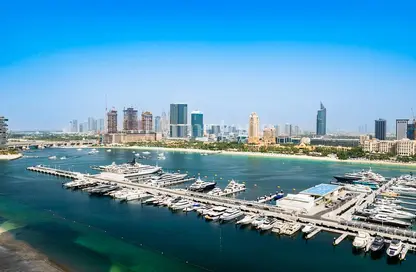 شقة - غرفة نوم - 1 حمام للايجار في برج Marina Vista 1 - مارينا فيستا - إعمار بيتشفرونت - دبي هاربور - دبي