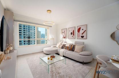 Apartment - 1 Bedroom - 1 Bathroom for rent in Marina Quays West - Marina Quays - Dubai Marina - Dubai
