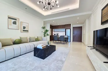 Apartment - 1 Bedroom - 1 Bathroom for rent in Palace Beach Residence Tower 1 - Palace Beach Residence - EMAAR Beachfront - Dubai Harbour - Dubai