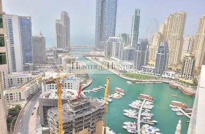 شقة - غرفة نوم - 2 حمامات للايجار في برج أوبال المارينا - دبي مارينا - دبي