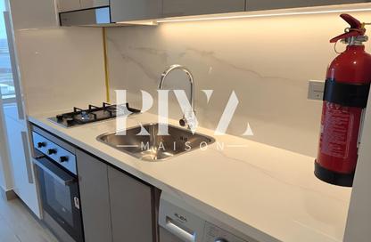 Apartment - Studio - 1 Bathroom for rent in Azizi Riviera 44 - Azizi Riviera - Meydan One - Meydan - Dubai