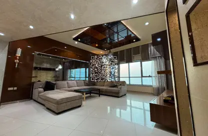 Apartment - 3 Bedrooms - 4 Bathrooms for sale in Corniche Tower - Ajman Corniche Road - Ajman